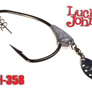Offset hook blade LJH358 4/0 3g+6g