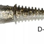 INVADER Pro 10cm Περλέ-γκρί/Ασημί,Χρυσά στράς