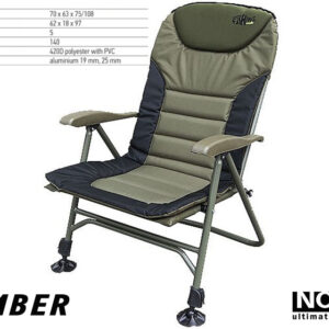 Καρέκλα NORFIN αλουμινένια- HUMBER