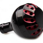 Power Knob 35mm BLACK RED