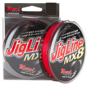 JigLine MX8 Red 150m 0.10/6kg
