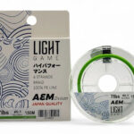 LIGHT GAME 150m X4 #0.08 LIME GREEN 0.05mm