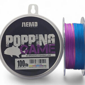 POPPING GAME 300m X9 #3,0 MULTI COLOR 0,28mm