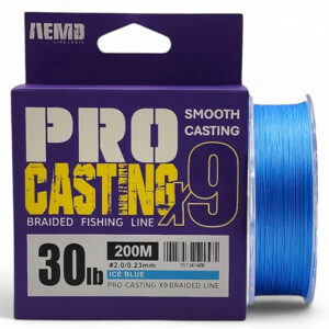 PROCASTING 200m X9 #1,0 Ice blue 0,16mm